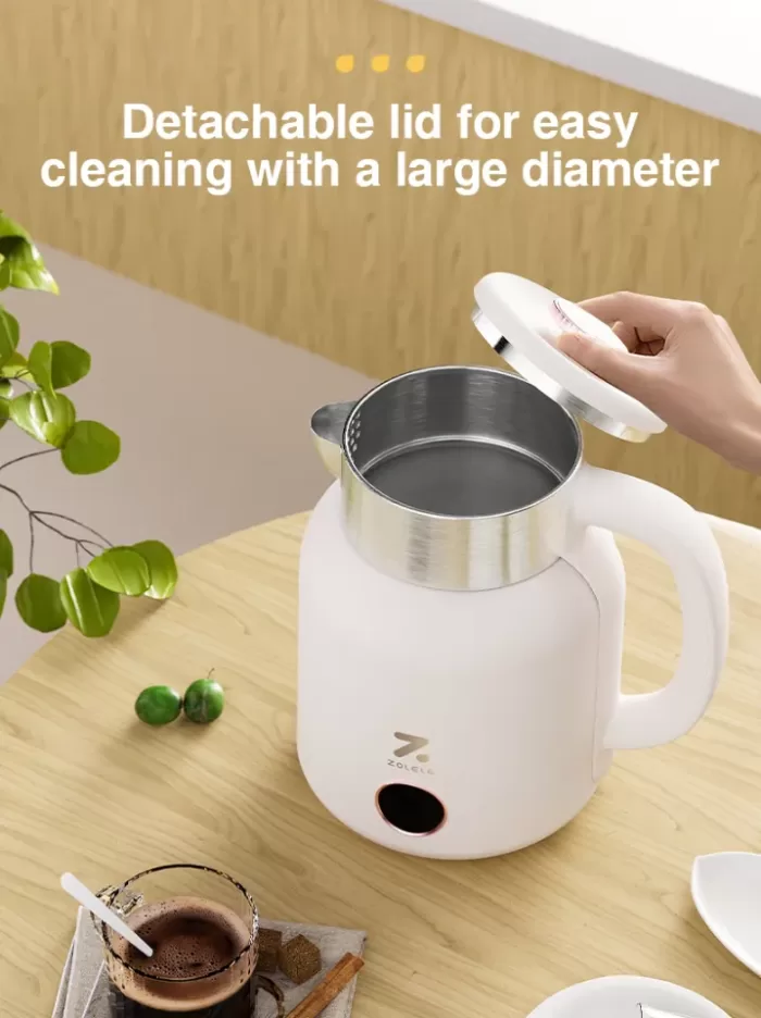 کتری برقی شیائومی مدل ZOLELE Smart Electric Kettle HK152 (اورجینال پلمپ ارسال فوری) - Image 4
