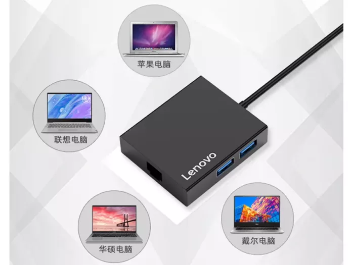 هاب تایپ‌سی با 5 پورت لنوو Lenovo Multifunctional Type C Hub C130(اورجینال اصلی ارسال فوری) - Image 11