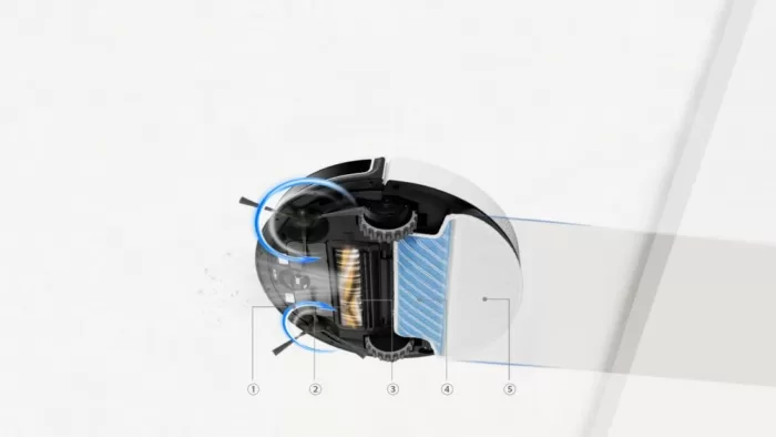 جارو رباتیک ECOVACS DEEBOT M88 برای موهای حیوانی، فرش ، سازگار با الکسا (اورجینال به شرط تست سلامت فروش حضوری یا پرداخت در محل) - Image 2