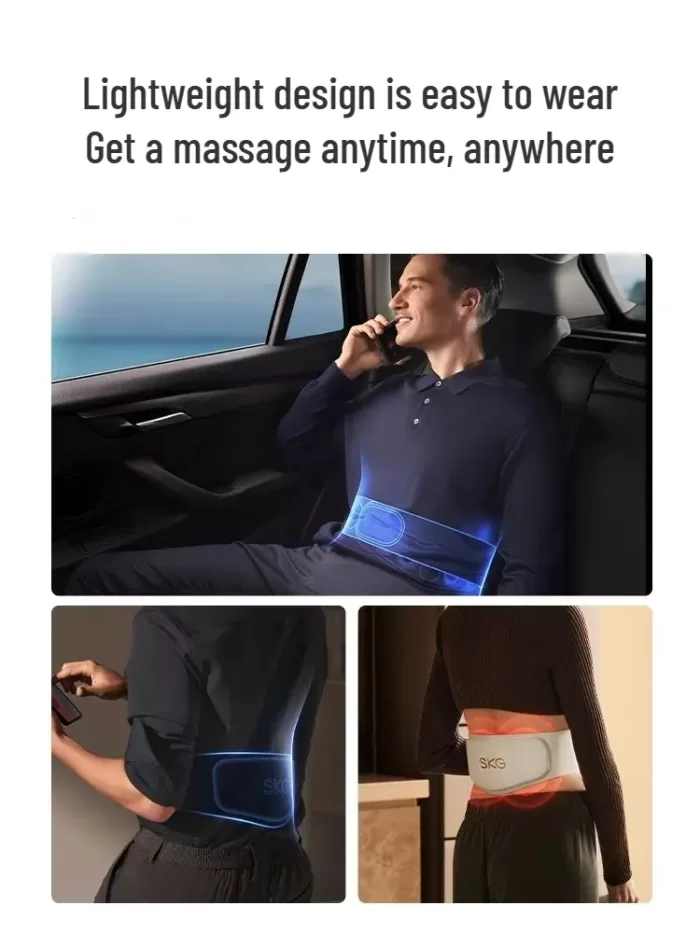 ماساژور کمر شیائومی skg مدل NEW w7  ا waist massager w7_2 (اورجینال پلمپ ارسال فوری) - Image 6