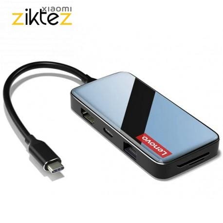 هاب 5 پورت لنوو مدل ER08 8 in 1 USB-C (اورجینال اصلی ارسال فوری) فروشگاه اینترنتی زیکتز