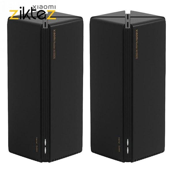 روتر وای فای 6 شیائومی (2 عددی) Xiaomi AX3000 (اورجینال پلمپ ارسال فوری) فروشگاه اینترنتی زیکتز