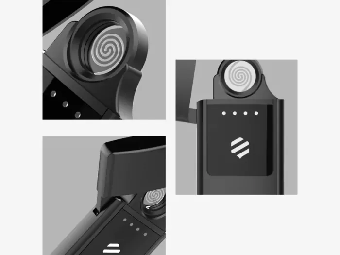 فندک الکتریکی شارژی شیائومی مدل Youpin Beebest USB Electronic Cigarette Lighter L101 (نسخه اورجینال پلمپ) - Image 3