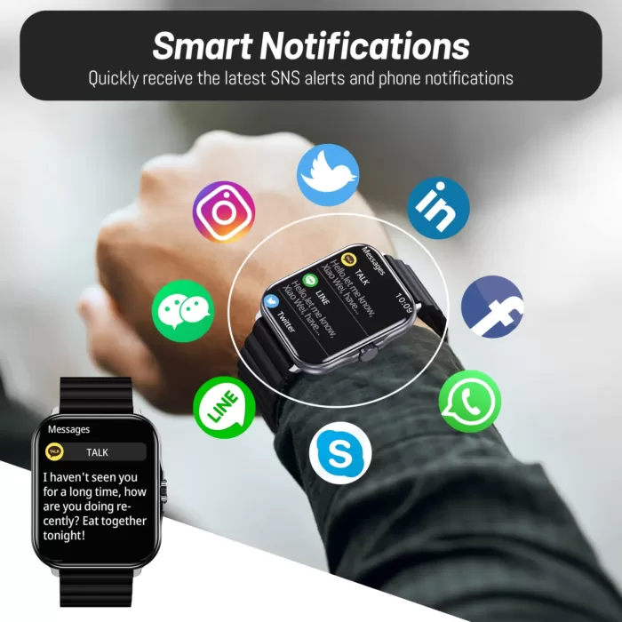 ساعت هوشمند شیائومی مدل JIEKEMI Smart Watch S1 (نسخه اورجینال پلمپ ارسال فوری) - Image 7