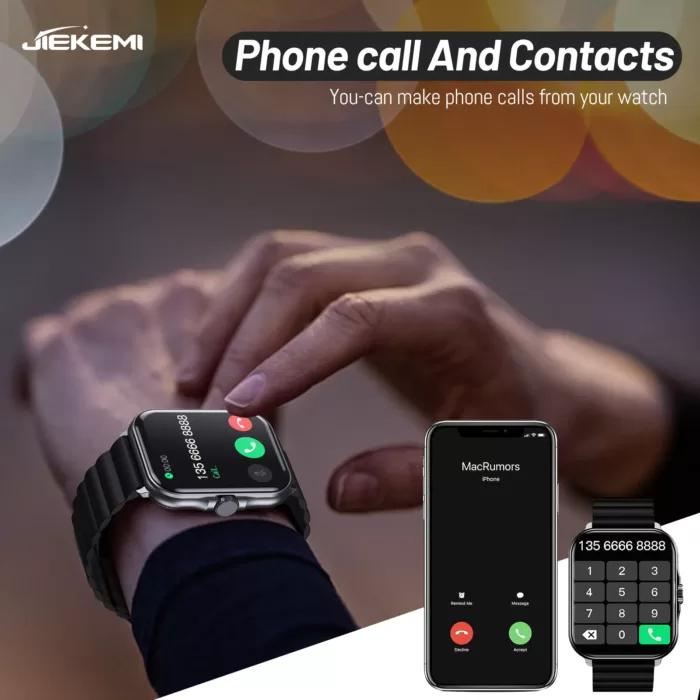 ساعت هوشمند شیائومی مدل JIEKEMI Smart Watch S1 (نسخه اورجینال پلمپ ارسال فوری) - Image 3