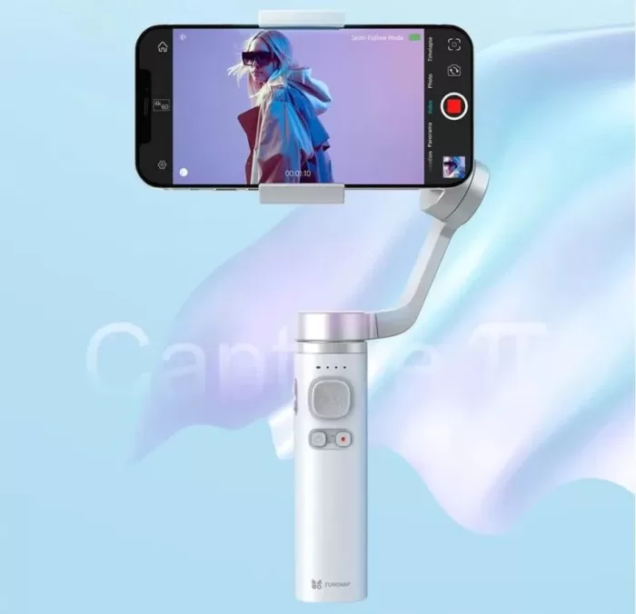 گیمبال موبایل شیائومی Xiaomi Funsnap Capture pi Smartphone Stabilizer Combo - Image 10