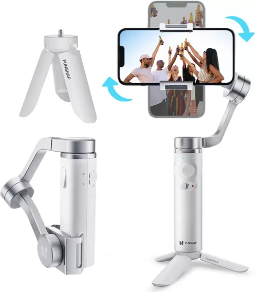 گیمبال موبایل شیائومی Xiaomi Funsnap Capture pi Smartphone Stabilizer Combo فروشگاه اینترنتی زیکتز