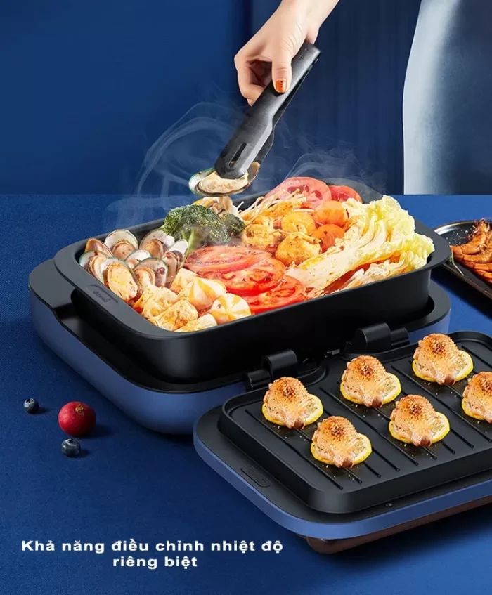 دستگاه پخت و پز چند منظوره شیائومی Xiaomi Deerma DEM-SK100(اورجینال پلمپ ارسال فوری) - Image 5