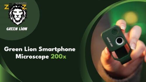 لنز میکروسکوپی موبایل گرین لاین Green Lion Smartphone Microscope 200x (اصل پلمپ ارسال فوری) فروشگاه اینترنتی زیکتز