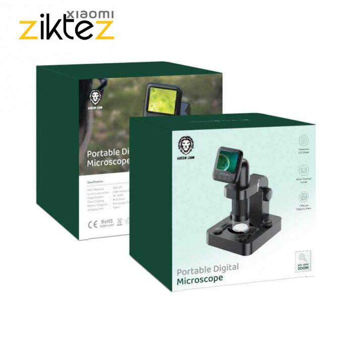 میکروسکوپ دیجیتال قابل حمل گرین لاین Green Lion Portable Digital Microscope (اصل پلمپ ارسال فوری) فروشگاه اینترنتی زیکتز