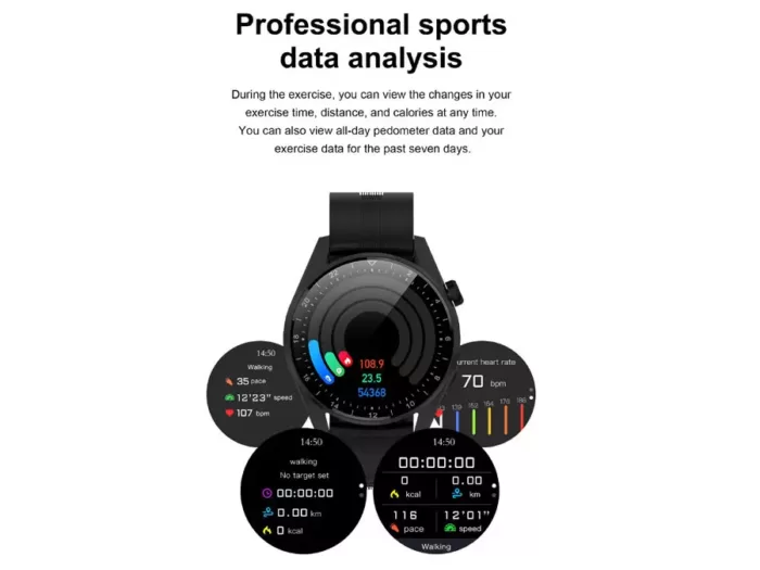 ساعت هوشمند ایکس او XO W3 Pro Plus (اورجینال پلمپ ارسال فوری) - Image 3