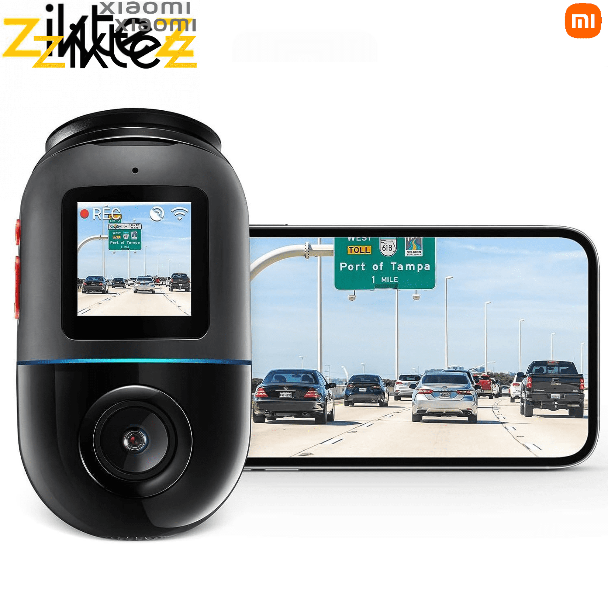 دوربین ماشین 360 درجه شیائومی 70mai Dash Cam Omni X200 (نسخه جدید اورجینال ارسال فوری) فروشگاه اینترنتی زیکتز