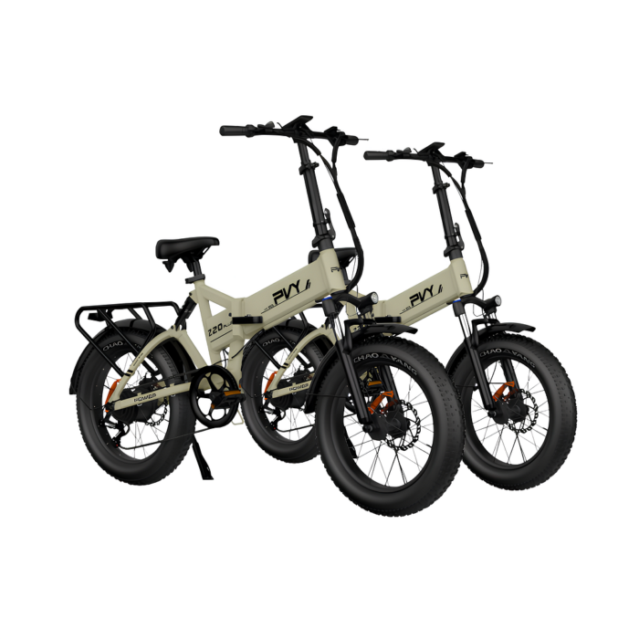 دوچرخه برقی تاشو شیائومی PVY Z20 Plus 500W (اورجینال اصلی) - Image 2