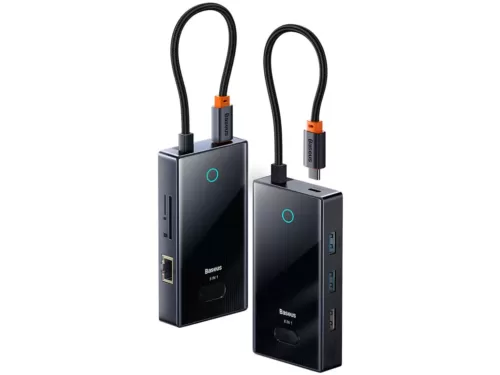 هاب 8 پورت USB-C بیسوس مدل Baseus WKYY030313 (با گارانتی) فروشگاه اینترنتی زیکتز