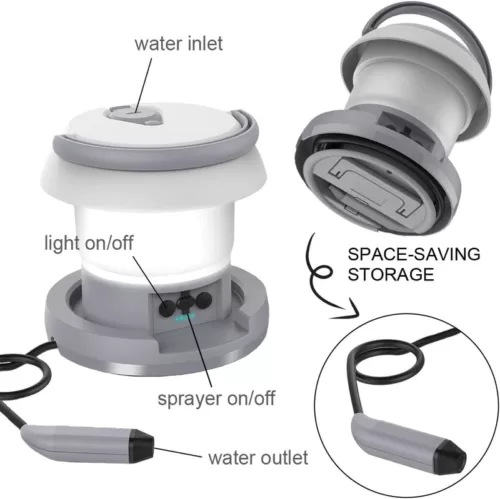 چراغ کمپینگ قابل حمل گرین لاین Green Lion 2 in 1 Electric Portable Bidet GN2IN1EBDTWH (اورجینال پلمپ ارسال فوری) فروشگاه اینترنتی زیکتز