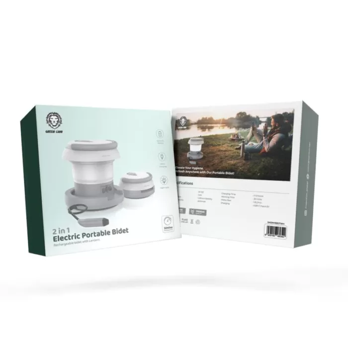 چراغ کمپینگ قابل حمل گرین لاین Green Lion 2 in 1 Electric Portable Bidet GN2IN1EBDTWH (اورجینال پلمپ ارسال فوری) - Image 3