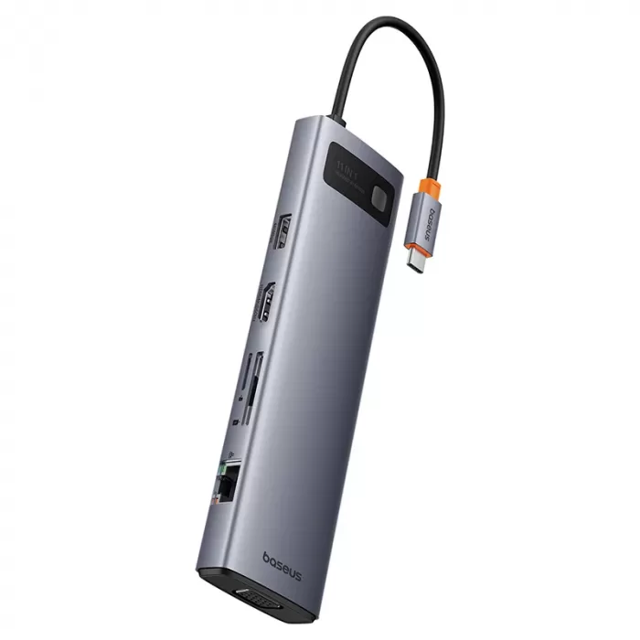 هاب USB باسئوس 11 پورتBaseus bs-oh147 USB Hub(نسخه جدید اورجینال پلمپ با گارانتی ارسال فوری) فروشگاه اینترنتی زیکتز