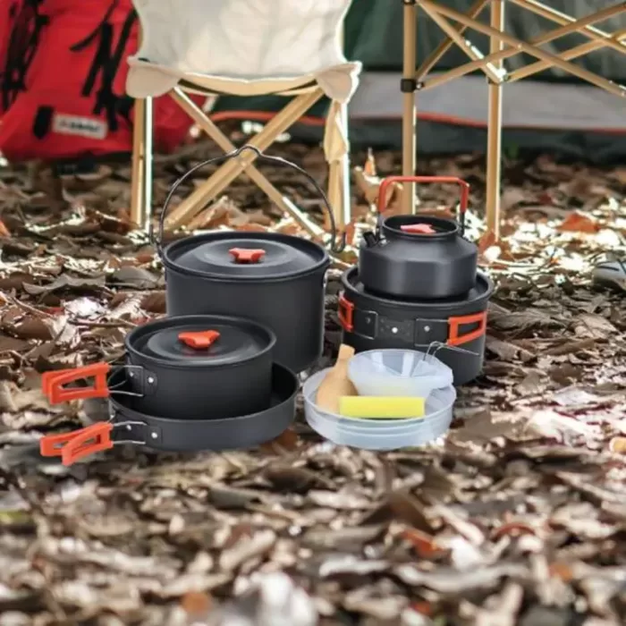 ست وسایل آشپزی کمپینگ گرین Green Camping Cookware Set GNCMPCKSETOBK (اورجینال پلمپ ارسال فوری) فروشگاه اینترنتی زیکتز