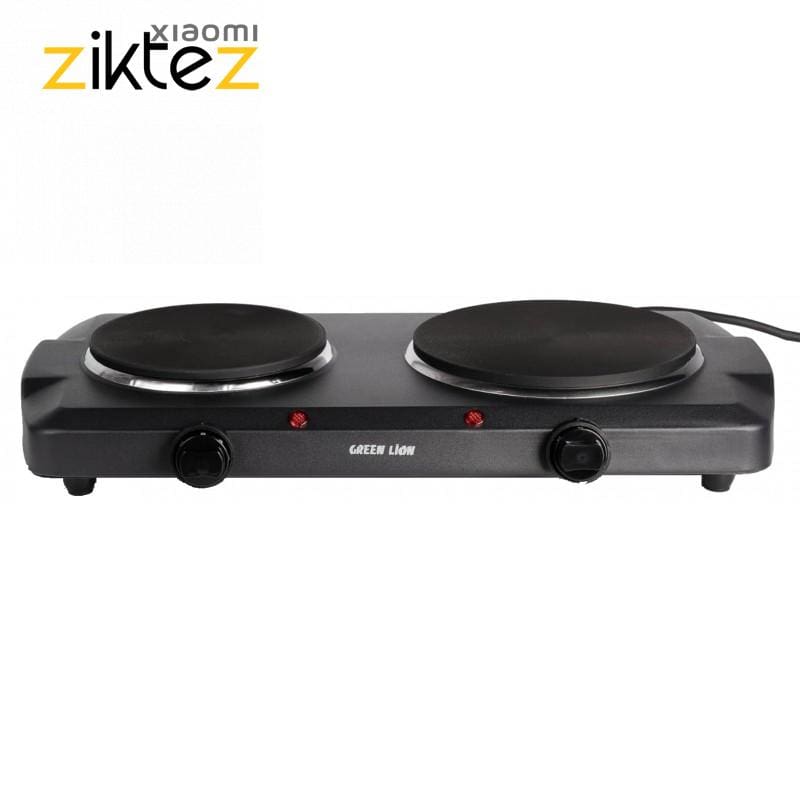 اجاق برقی دو شعله برند گرین لاین Green Lion Portable Dual Electric Stove GNPTDLESTOVBK (اورجینال پلمپ ارسال فوری) فروشگاه اینترنتی زیکتز