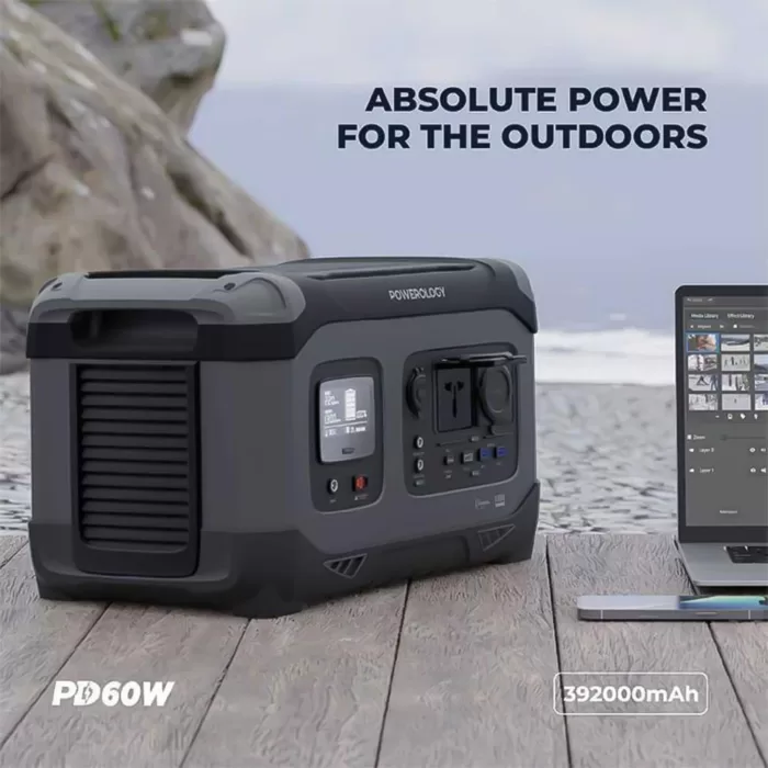 قوی ترین پاوربانک پاور ژنراتور 1300 وات 392000 میلی آمپر مدل Powerology PPBCHA23 - Image 10