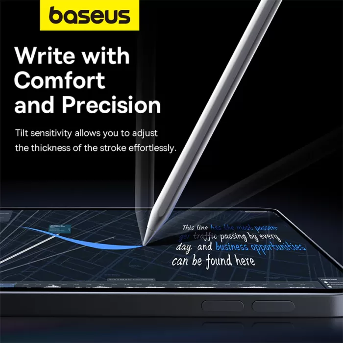 قلم لمسی استایلوس بیسوس Baseus Smooth Writing 2 BS-PS026 P80015805211-00 (اورجینال با گارانتی) - Image 2
