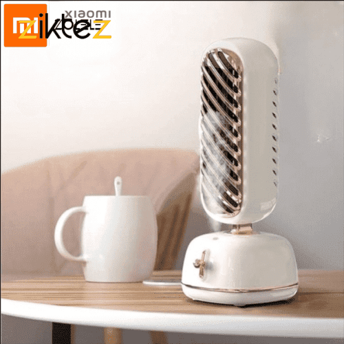 پنکه مه پاش رومیزی شیائومی مدل Xiaomi Zolele TF001 شارژی و بی‌صدا با رطوبت‌ساز USB