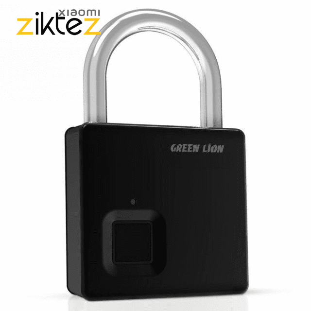 قفل اثر انگشتی گرین لاین Green Lion Fingerprint Padlock GNMINIFPPDLKBK(نسخه جدید) فروشگاه اینترنتی زیکتز