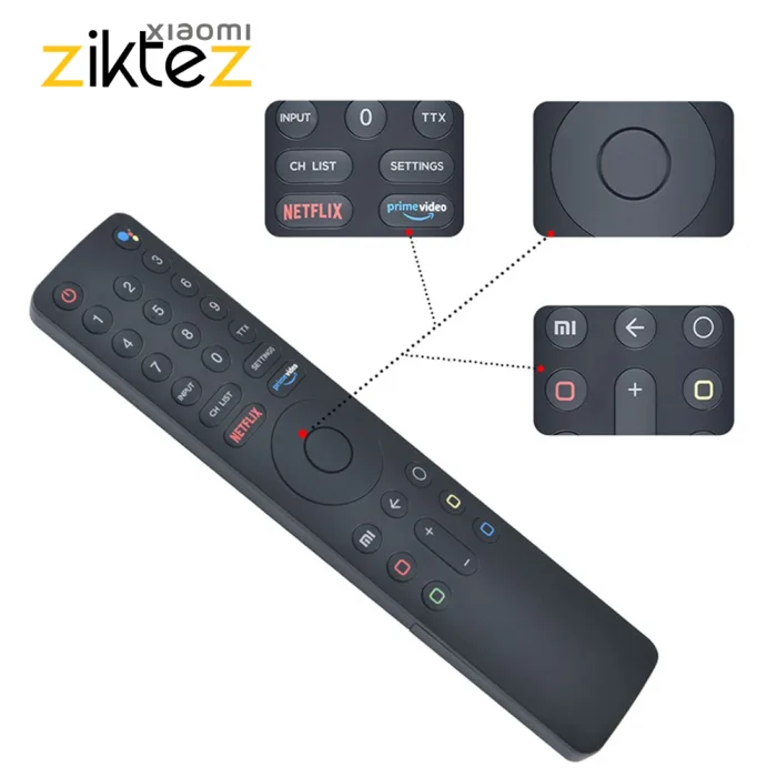 ریموت کنترل شیائومی Xiaomi Bluetooth Remote مناسب Mi Box و Mi TV