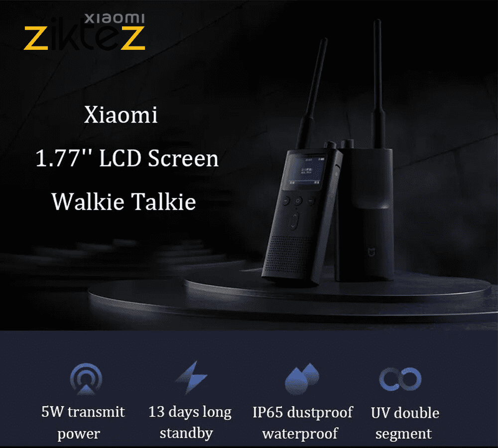 بی سیم واکی تاکی شیائومی ضد آب مدل Xiaomi Mijia Walkie Talkie 2 XMDJJ02 (اورجینال)