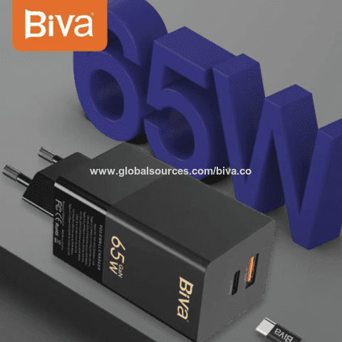 شارژر 65 وات بیوا Biva HC-16 GaN (اورجینال با گارانتی) فروشگاه اینترنتی زیکتز