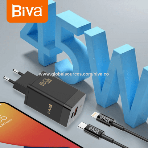 شارژر 45 وات بیوا Biva HC-15 GaN (اورجینال ارسال فوری) فروشگاه اینترنتی زیکتز