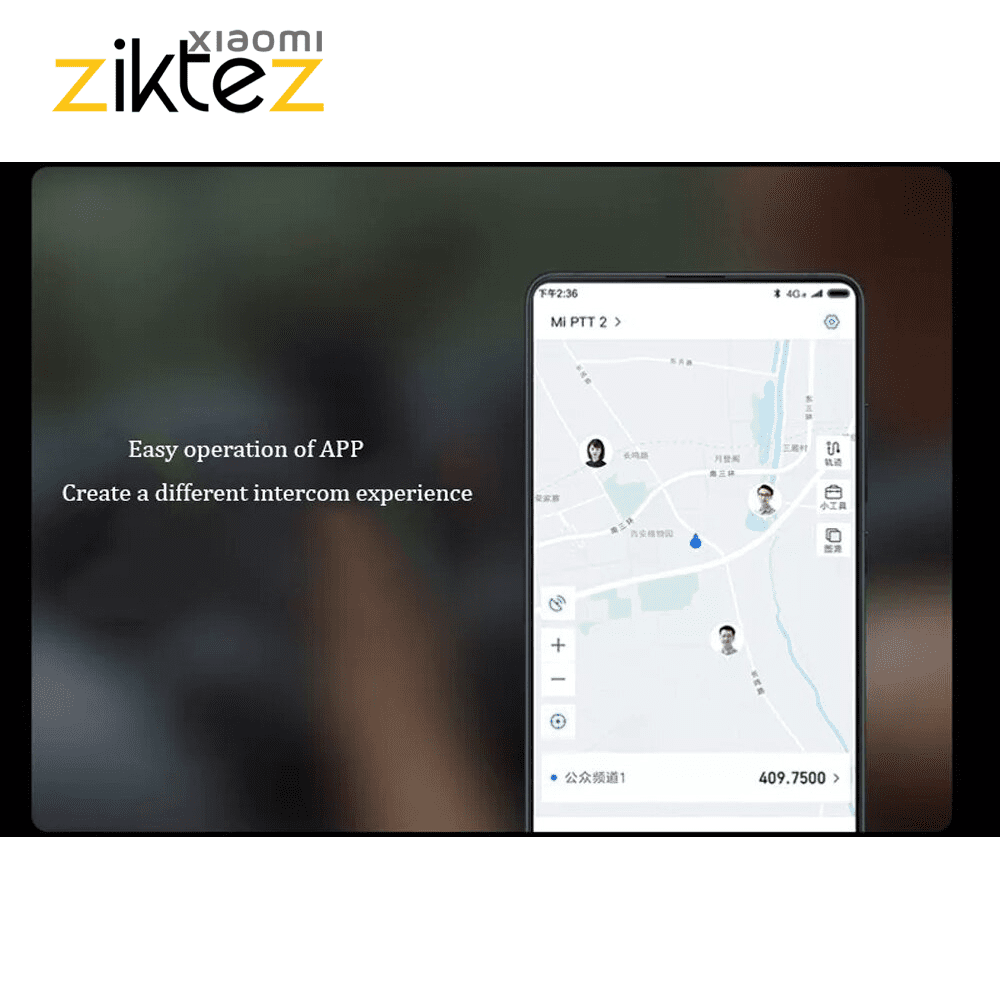 بی سیم واکی تاکی شیائومی ضد آب مدل Xiaomi Mijia Walkie Talkie 2 XMDJJ02 (اورجینال)