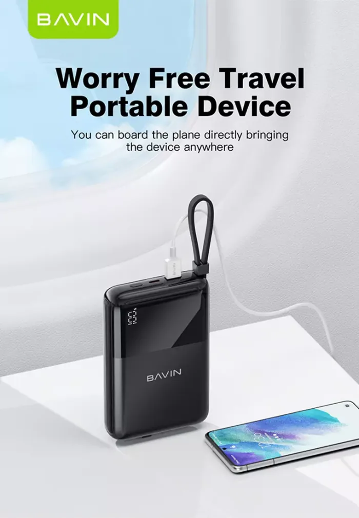 پاوربانک 20000 باوین 22.5وات Bavin PC1023S Fast Charge (اورجینال ارسال فوری) - Image 5