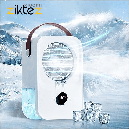 پنکه و کولر رومیزی شارژی پرودو Porodo PD-LSACF Nano Mist Cooling Fan (اورجینال ارسال فوری) فروشگاه اینترنتی زیکتز