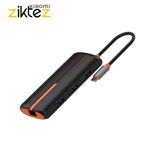 هاب 6 پورت 100 وات الدینیو LDNIO 6in1 Type-c Hub Adapter DS-26H (اورجینال با گارانتی)