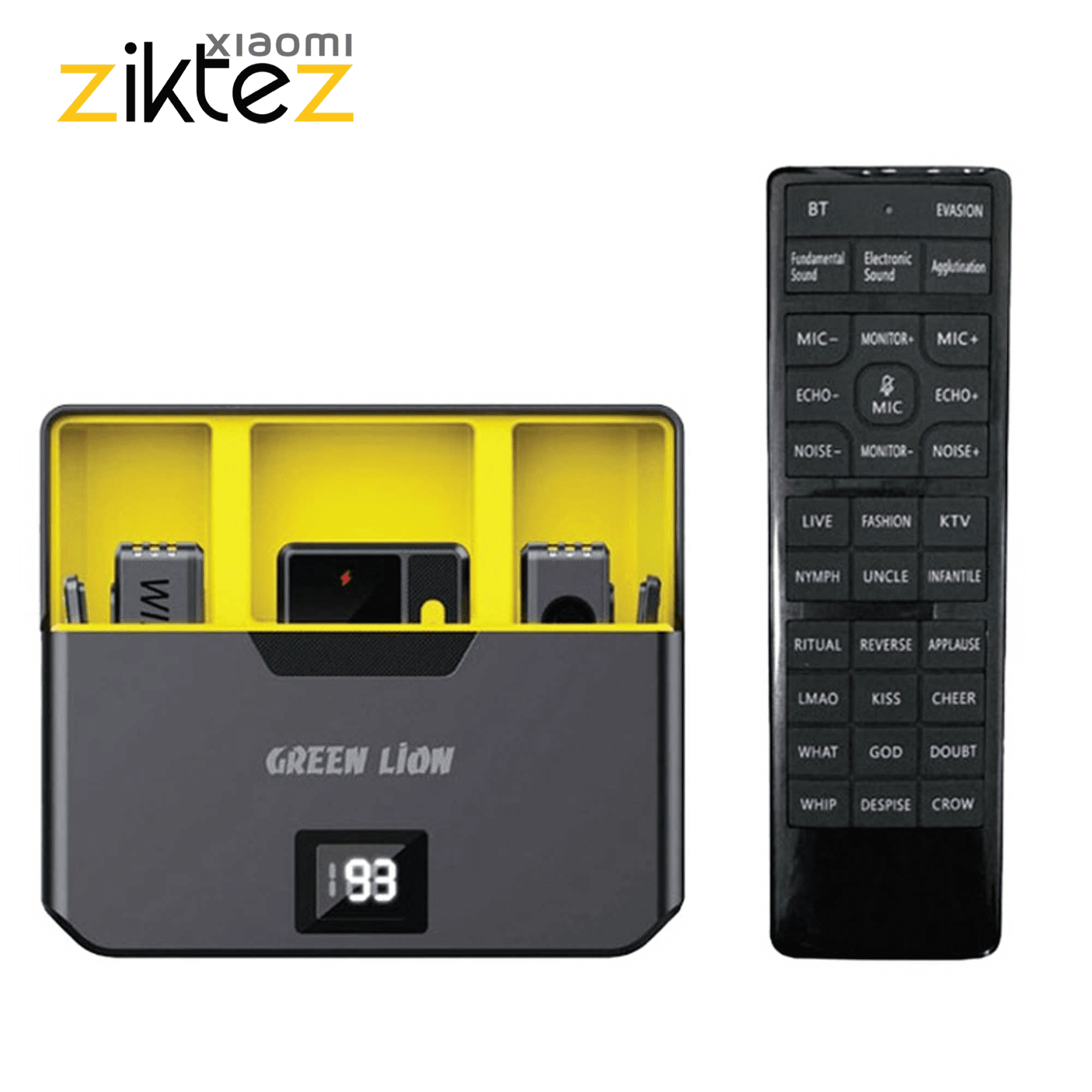 میکروفون بی سیم گرین لاین Green Lion Wireless Microphone GNWMICRTCBK (اورجینال ارسال فوری) فروشگاه اینترنتی زیکتز