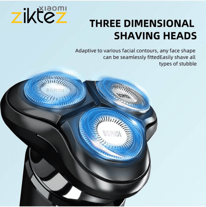 ریش تراش پرقدرت شارژی ضد آب شیائومی مدل Xiaomi Electric shaver GB4709 (نسخه اورجینال ارسال فوری) - Image 2