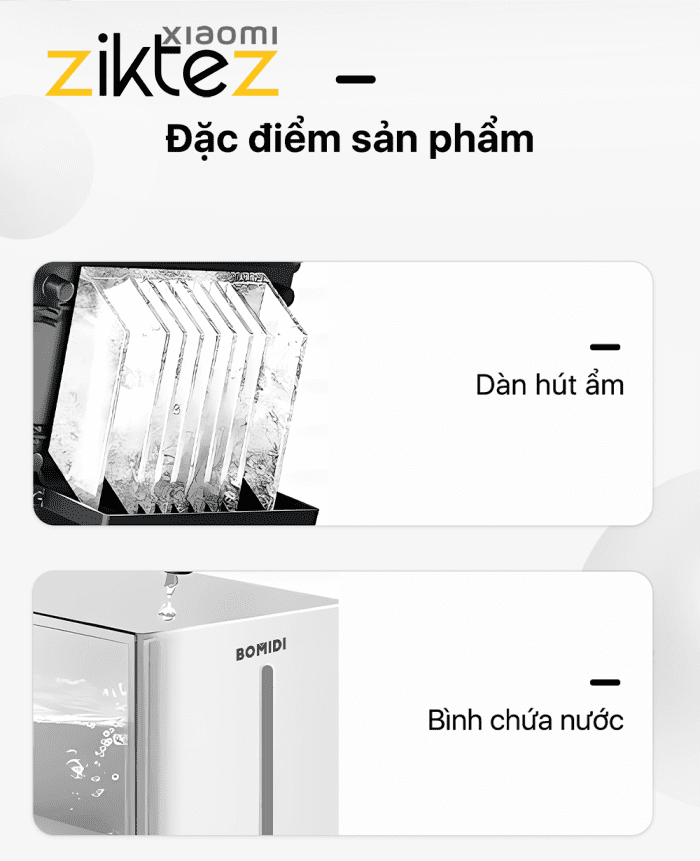 رطوبت گیر بخور سرد تصفیه هوا شیائومی بومیدی xiaomi Smart h2 (نسخه2 فول اورجینال) - Image 4