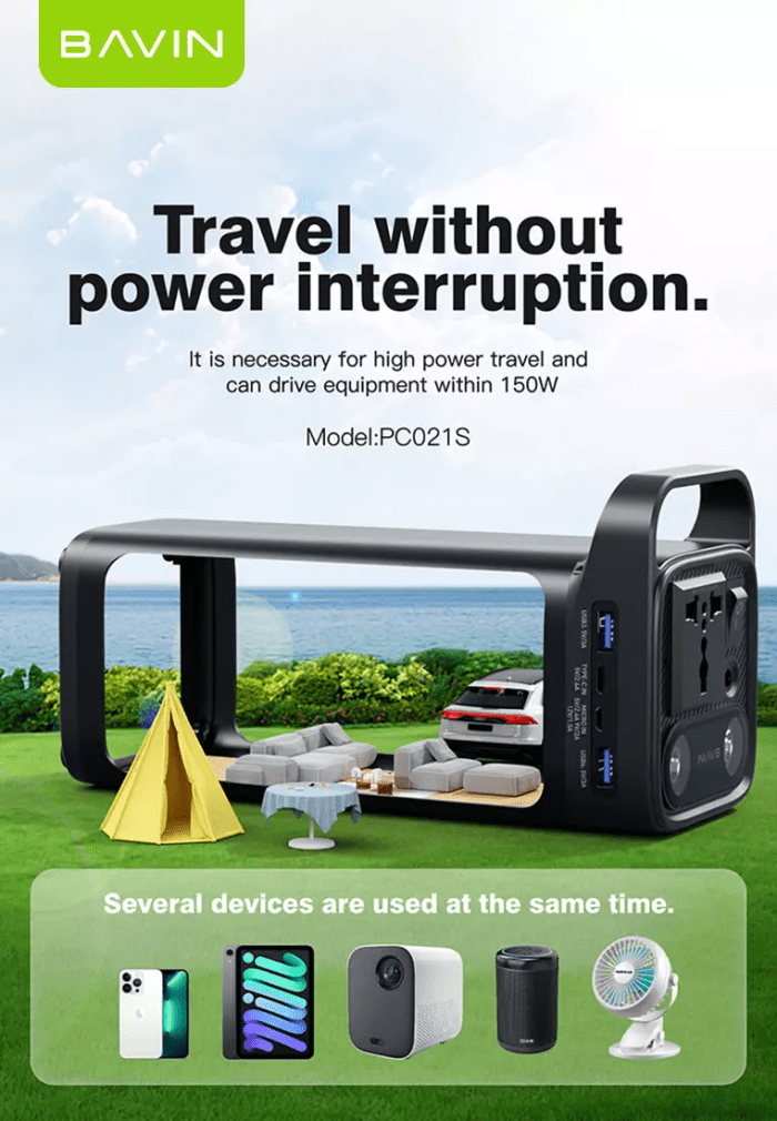 پاوربانک 48000 باوین 150 وات Bavin PC021S (اورجینال ارسال فوری) - Image 8