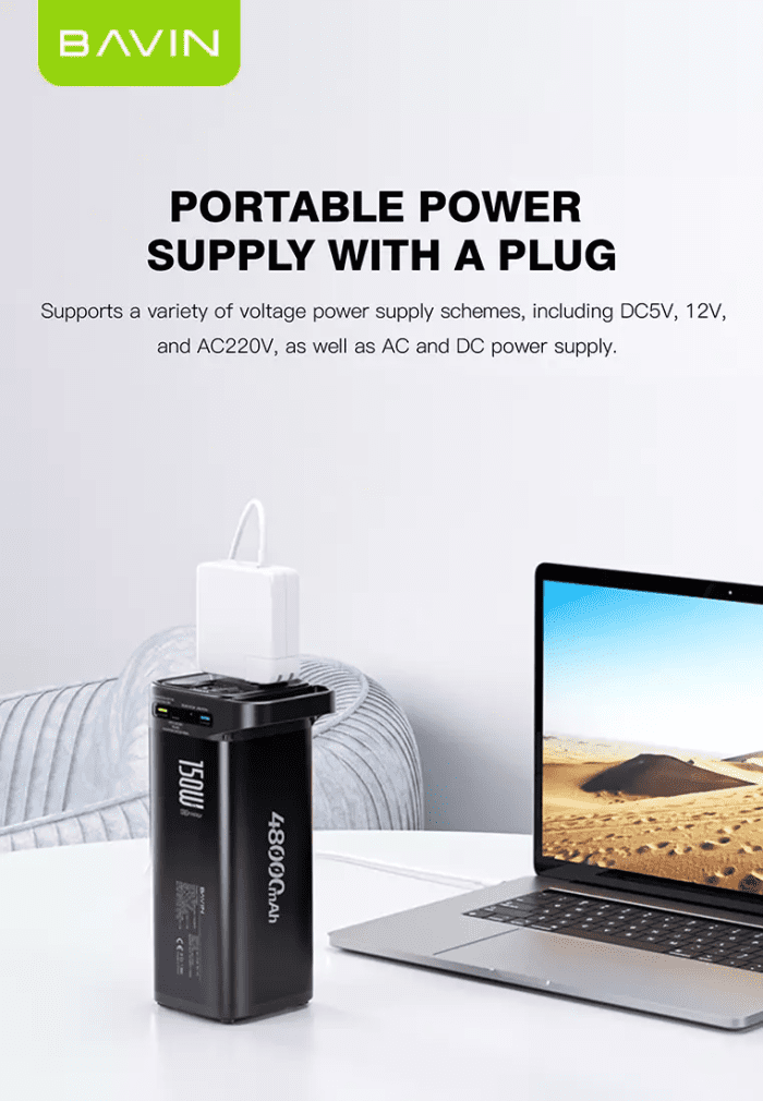 پاوربانک 48000 باوین 150 وات Bavin PC021S (اورجینال ارسال فوری) - Image 6