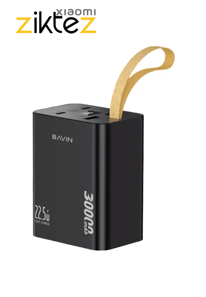 پاوربانک 30000 باوین Bavin PC1008S توان 22.5 وات (اورجینال ارسال فوری)