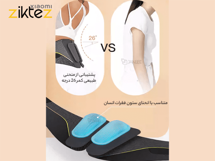 کمربند بدنسازی آقایان و بانوان مدل Xiaomi Bodybuilding belt4 (اورجینال) - Image 3