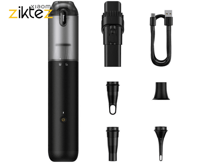 جارو شارژی بیسوس Baseus A3 lite Car Vacuum Cleaner VCAQ050001 (نسخه جدیدNEW) - Image 4
