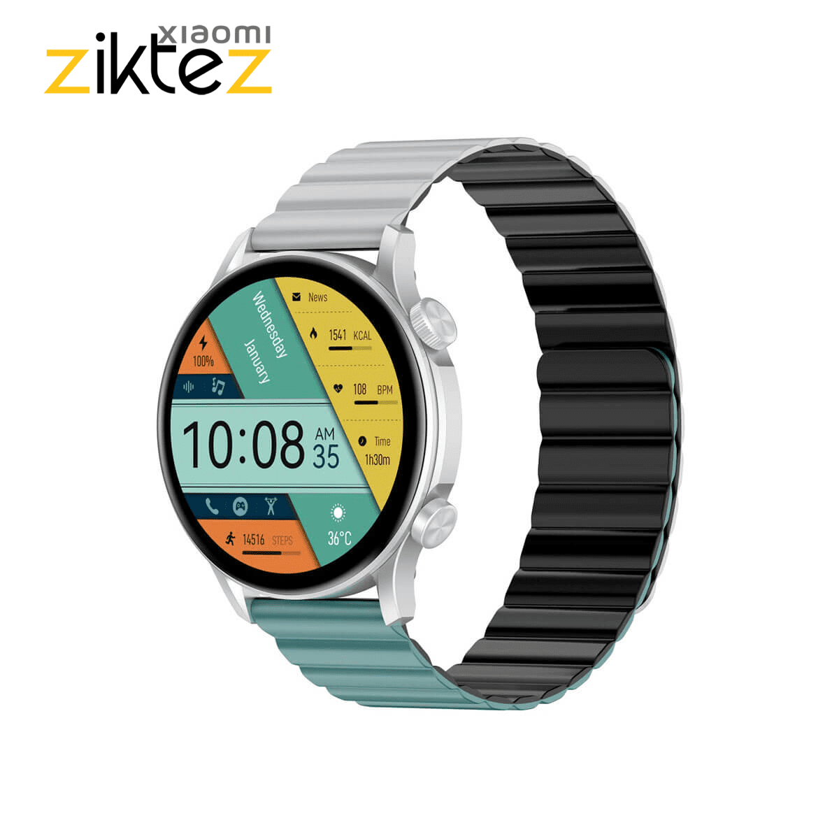 ساعت هوشمند شیائومی Xiaomi Kieslect Kr Pro Ltd (نسخه گلوبال پشتیبانی از زبان فارسی) فروشگاه اینترنتی زیکتز