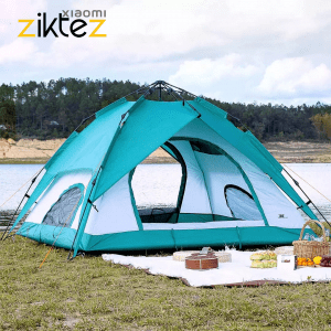 بهترین چادر اتوماتیک شیائومی ضد آب دو پوش 4 نفره Xiaomi automatic travel tent(اورجینال) فروشگاه اینترنتی زیکتز