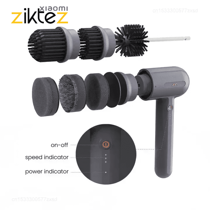 اسکرابر برقی شیائومی کیت نظافت Electric Spin Scrubber Xiaomi Home (اورجینال) فروشگاه اینترنتی زیکتز