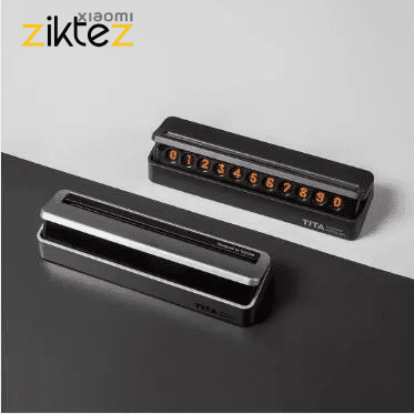 شماره تلفن پارک مخصوص خودرو Xiaomi teriluvchi avtovizitkasi Car parking number فروشگاه اینترنتی زیکتز
