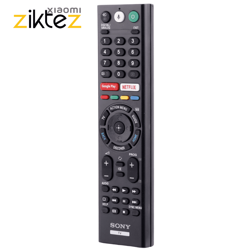 ریموت کنترل تلویزیون سونی ویس دار SONY TV Remote Control (اورجینال) فروشگاه اینترنتی زیکتز