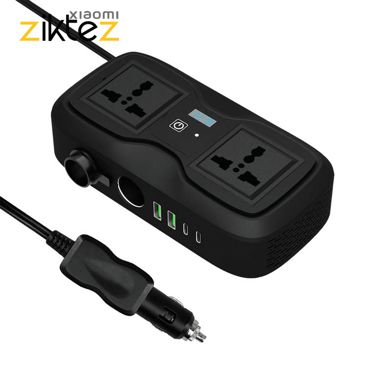اینورتر مبدل برق خودرو گرین لاین 200 وات Green Lion GC-233 Power Inverter