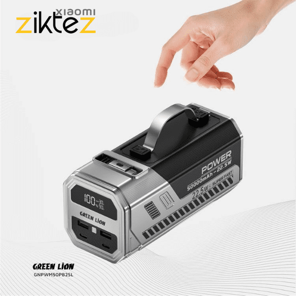 پاوربانک 50000 گرین لاین Green Lion Power Max 22.5W (اورجینال) فروشگاه اینترنتی زیکتز